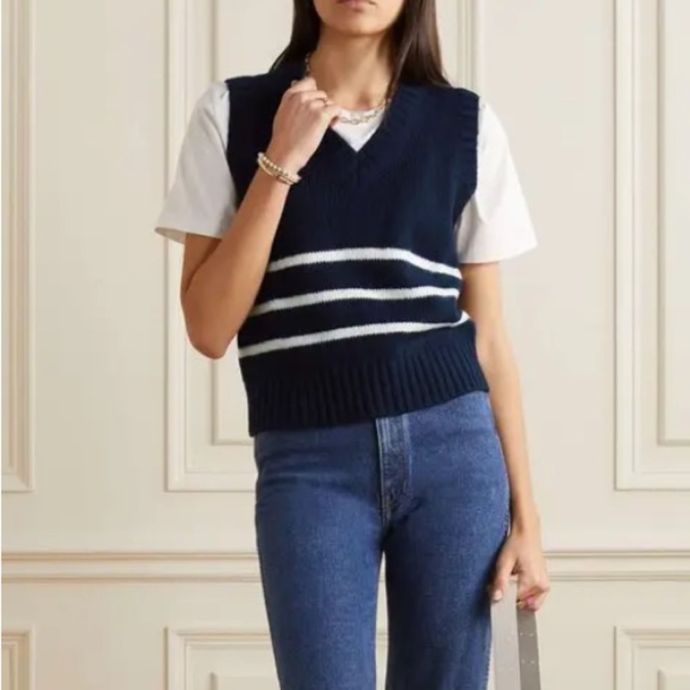 Officine Générale Aurora Striped Sweater size small Only worn